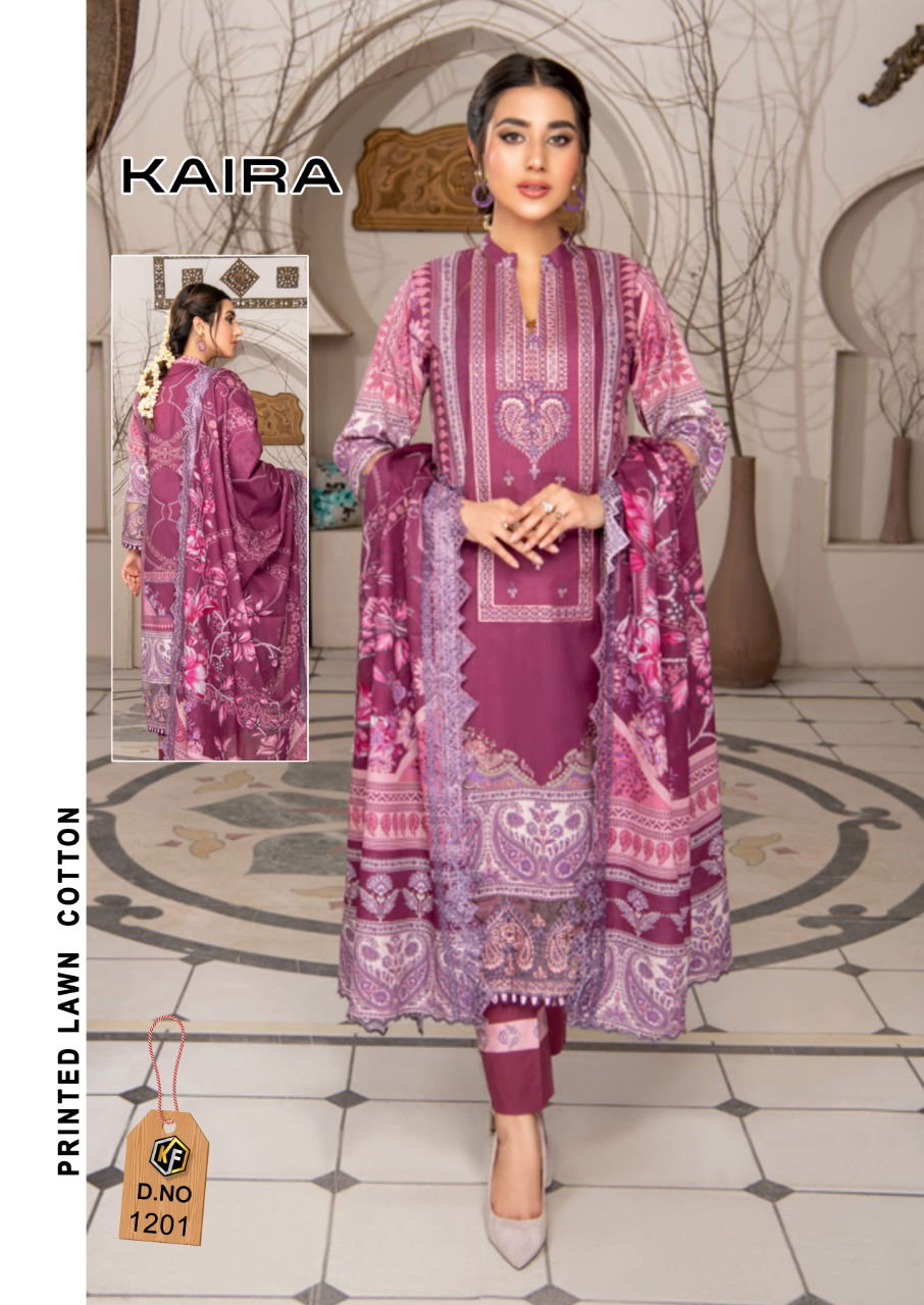 Keval Kaira 12 Luxury Casual Wear Wholesale Pakistani Dress Material 
